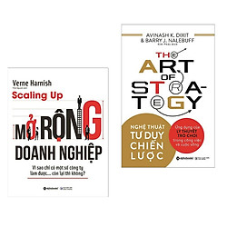 Combo Sách Kinh Doanh Hay : Mở Rộng Doanh Nghiệp + Nghệ Thuật Tư Duy Chiến Lược – Tặng Kè