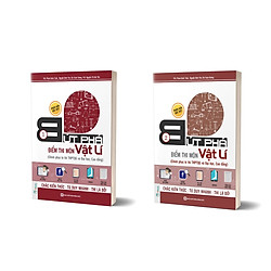 Combo bộ 2 cuốn Bứt Phá Điểm Thi Môn Vật Lí 1 và 2 ( tặng kèm iring siêu dễ thương như hì