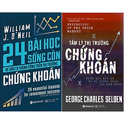 Combo Thị Trường Chứng Khoán ( 24 Bài Học Sống Còn Để Đầu Tư Thành Công Trên Thị Trường C