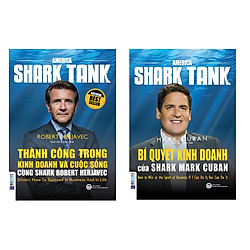 Combo 2 cuốn shark tank Bí Quyết Kinh Doanh Của Shark Mark Cuban và Thành Công Trong Kinh