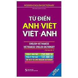 Từ Điển Anh Việt – Việt Anh (Bìa Cứng – Tái Bản)