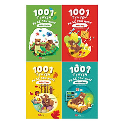 Combo 1001 Truyện Mẹ Kể Con Nghe (Bộ 4 Cuốn Xuân – Hạ – Thu – Đông)