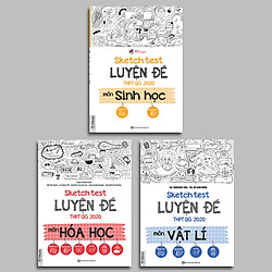 Luyện thi Tổ hợp KHTN: Sketch Test Luyện Đề THPT QG 2020 môn Vật Lí, Hóa học, Sinh học</s