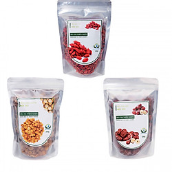 Combo Trà Táo Đỏ – Kỳ Tử – Long Nhãn