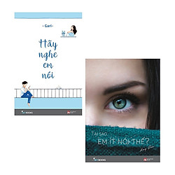 Combo 2 cuốn sách hay về kĩ năng sống:  Hãy Nghe Em Nói + Tại Sao Em Ít Nói Thế? ( Tặng k