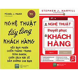 Combo Nghệ Thuật Lấy Lòng Khách Hàng + Nghệ Thuật Thuyết Phục Khách Hàng ( Tặng Kèm Bookm