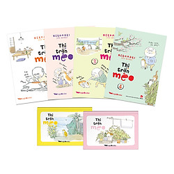 Combo 4 Tập Thị Trấn Mèo (Tặng Memo-note)