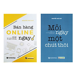 Combo 2 Cuốn Marketing – Bán Hàng: Mỗi Ngày Một Chút Thôi + Bán Hàng Online Ngay
