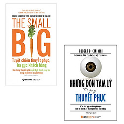 Bộ 2 cuốn sách về nghệ thuật thuyết phục: Những Đòn Tâm Lý Trong Thuyết Phục – The Small