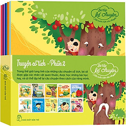 Bộ Sách Bé Tập Kể Chuyện: Truyện Cổ Tích – Phần 2 (Bộ 10 Cuốn)