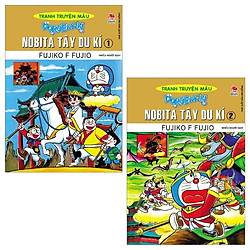 Combo Doraemon Tranh Truyện Màu – Nobita Tây Du Kí – Tập 1 Và 2 (Tái Bản 2019) (Bộ 2 Tập)