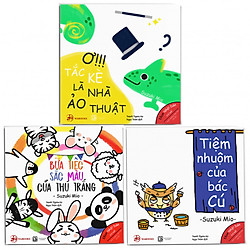 Combo bộ 3 cuốn Ehon nhật bản từ 0-6 tuổi ( màu sắc) Tặng kèm 1 bóng ném dính có đèn