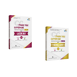 Combo thần tốc luyện thi Tiếng Anh – Lịch sử