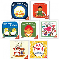 Combo Ehon Nhật Bản Bộ 7 Cuốn (0-6 Tuổi) – Ehon Nhật Bản Tuổi mầm non (Tái bản 2019) + Tặng kèm Sách Người Mỹ giúp con ở độ tuổi mầm non