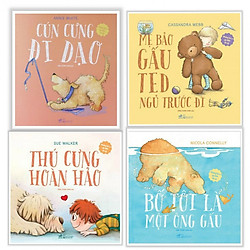 Combo 4 cuồn Những Bài Ca Gia Đình Ấm Áp – Cún Cưng Đi Dạo+ Thú Cưng Hoàn Hảo+ Mẹ Bảo Gấu