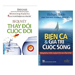 Combo Bí Quyết Sống Đẹp Để Cuộc Đời Ý Nghĩa:  Bí Quyết Thay Đổi Cuộc Đời + Biển Cả Và Giá