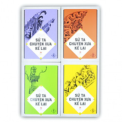 Sách bộ 4 cuốn Sử ta – Chuyện xưa kể lại