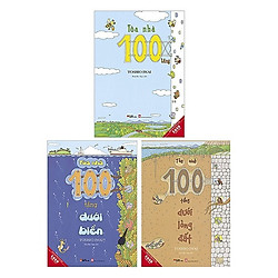 Ehon Nhật Bản combo 3 cuốn: 100 tầng dưới lòng đất, 100 tầng dưới biển, Tòa nhà 100 tầng