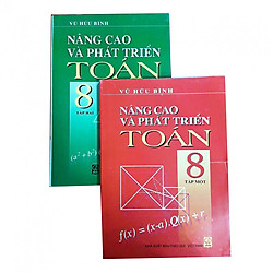 Combo Nâng cao và phát triển Toán lớp 8 (Tập 1&2)