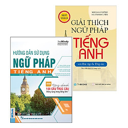 Hai cuốn Giải Thích Ngữ Pháp Tiếng Anh Với Bài Tập Và Đáp Án Và  Hướng Dẫn Sử Dụng Ngữ Ph