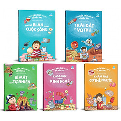 Combo Sách Kiến Thức Khoa Học Cho Trẻ: Những Bí Ẩn Trong Cuộc Sống + Trái Đất Và Vũ Trụ +