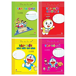 Combo Khởi Đầu Học Viết (Tái Bản 2019) (Bộ 4 Cuốn)