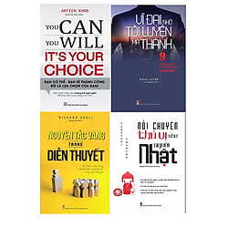 Combo You Can, You Will. It’s Your Choice! Bạn Có Thể, Bạn Sẽ Thành Công – Đó Là Lựa Chọn