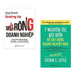 Combo Sách Kỹ Năng Làm Việc Tuyệt Đỉnh : Scaling Up – Mở Rộng Doanh Nghiệp + The 7 Irrefu