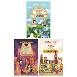 Combo Susu Và Gogo: Đi Athens + Đi London + Đi New York (Bộ 3 Cuốn)