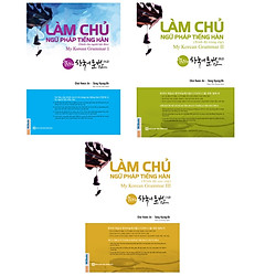 Combo 3 Cuốn Làm Chủ Ngữ Pháp Tiếng Hàn ( tái bản) – Tặng bookmark TÙY CHỌN