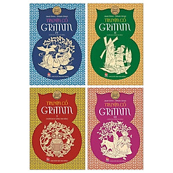 Combo Truyện Cổ Grim (Tái Bản 2019): Tập 1 + 2 + 3 +4 (Bộ 4 Tập)