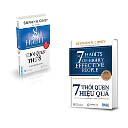 Combo sách 7 Thói Quen Hiệu Quả & Thói Quen Thứ 8