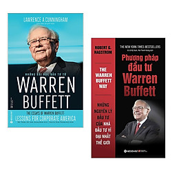 Combo 2 cuốn sách hay nhất về kinh tế từ Warren Buffett : Những Bài Học Đầu Tư Từ Warren