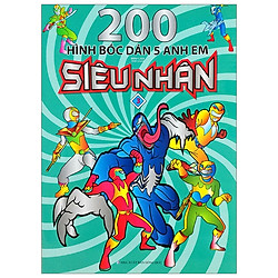 200 Hình Bóc Dán 5 Anh Em Siêu Nhân – Tập 3