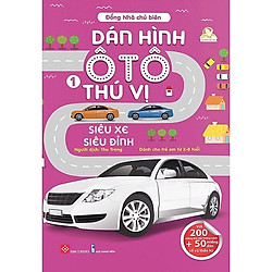 Bố dán hình mang lại nhiều kiến thức bổ ích: Dán hình ô tô thú vị – Siêu xe siêu đỉnh</sp