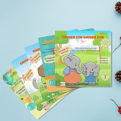 Sách Thiếu Nhi – Combo 5 cuốn truyện tranh Chuyện Cỏn Chuyện Con Tập 1+2 + 3+ 4+5 (Voi Co