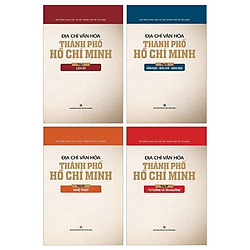 Combo Địa Chí Văn Hóa Thành Phố Hồ Chí Minh (Bộ 4 Tập)