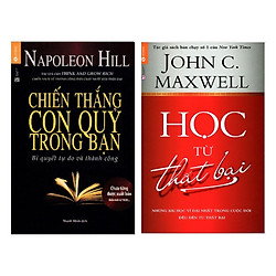 Combo Sách Kỹ Năng Sống và Kỹ Năng Làm Việc: Học Từ Thất Bại – Những Bài Học Vĩ Đại Nhất