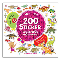 Bộ Sưu Tập 200 Sticker – Vương Quốc Khủng Long