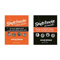 Combo Tự Học Sketchnote: Sketchnote Thực Hành + Sketchnote Lý Thuyết