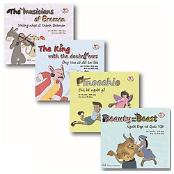 Bộ Sách Song Ngữ – Cổ Tích Thế Giới 5 (Bộ 4 Cuốn) – Tặng Kèm Sách The Naughty Mynah – Myn