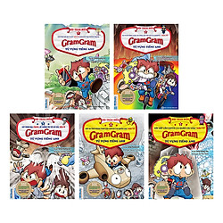 Combo Gram Gram – Đội Thám Hiểm Từ Vựng Tiếng Anh (Trọn Bộ 5 Cuốn) (Tặng kèm Kho Audio Bo