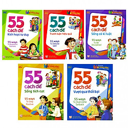 Combo TSKNDCHS 55 Cách: Để Vượt Qua Thất Bại + Để Sống Tích Cực + Để Sống Có Kỉ Luật + Để