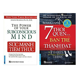 Combo Sách Hay: 7 Thói Quen Của Bạn Trẻ Thành Đạt + Sức Mạnh Tiềm Thức – (Bộ 2 Cuốn Sách