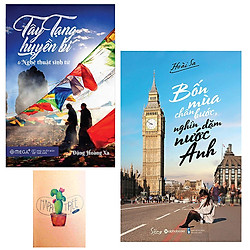 Combo Bốn Mùa Chân Bước, Nghìn Dặm Nước Anh và Tây Tạng Huyền Bí Và Nghệ Thuật Sinh Tử (