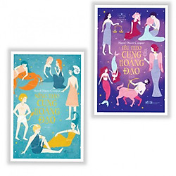Combo 2 cuốn: Sống Theo Cung Hoàng Đạo + Yêu Theo Cung Hoàng Đạo – Tặng kèm bookmark AHA<