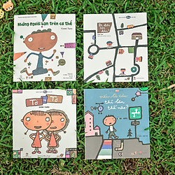 Combo 4 cuốn Ehon – Sáng tạo cùng Gomi Taro