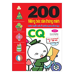 200 Miếng Bóc Dán TM PT Chỉ Số Tm Sáng Tạo CQ T2 – Dành Cho Trẻ 2-10 Tuổi (Tái Bản 2018)