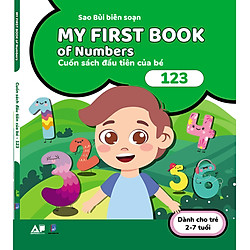 My First Book Of Numbers – Cuốn Sách Đầu Tiên Cho Bé Chủ Đề Số Đếm
