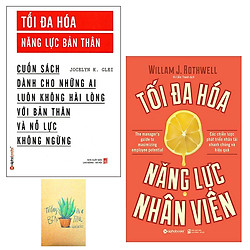 Combo Tối Đa Hoá Năng Lực Nhân Viên và Tối Đa Hóa Năng Lực Bản Thân ( Tặng Kèm Sổ Tay )</